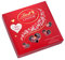 Lindt LINDOR Präsent mit Herz Cutouts, feinste Vollmilch Schokolade mit unendlich zartschmelzender Füllung, 1er Pack (1 x 187 g)