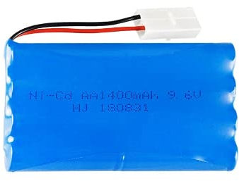 Cost-effective 3.6V 4.8V 6V 7.2V 8.4V 9.6V 12V 1400mAh NiCD battery Compatible with RC Toys Cars Trucks Tank Guns Spare Parts AA Ni-CD Battery pack 1pcs ( Color : 9.6v 1400mah , Size : China )