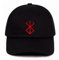 FUWIND Jahrgang Baseball Kappe Cotton Dad Hat Kentarou Miura Comic Baseball Caps Anime Fan Hats für Damen Herren Herren Snapback Berserker Geschenk Outdoor Sports Cap Geburtstag Geschenk