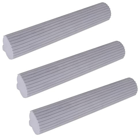 DUDTO Mop Head, 15 inches PVA Sponge Mop Refill (3 Pack), Super Absorbent, Quick Drying, Odor Resistant