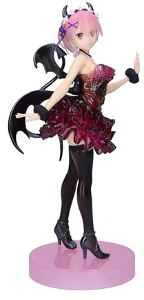 Banpresto Ram Re:Zero -Starting Life In Another World- Espresto-Clear&Dressy, Special Color Ver. 22 cm, BP89696P, Mehrfarbig, optimale Sammelfigur für Anime-Fans
