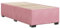 vidaXL Bettgestell, Bettrahmen mit Lattenrost, Polsterbett Bett für Schlafzimmer, Einzelbett Schlafzimmerbett, Rosa 90x200 cm Samt