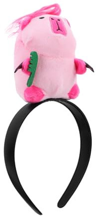 Gogogmee Capybara Haarband Lustiges Kostümzubehör Für Partys Bequemes Und Einzigartiges Design Für Festlichkeiten Und Cosplay Hochwertiger Kopfschmuck Mit Niedlichem Capybara-
