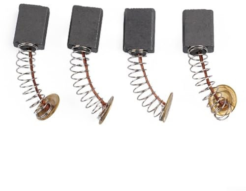 4 spazzole per motori elettrici in carbonio, compatibili con vari utensili elettrici
