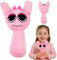 SneiDr Spunky Peluche 20cm Rose Sprunki Plushies Toys Cadeaux avec Super Tissu Doux Ouate PP Emballage sous Vide Jouet Interactive pour Collection Décoration Cadeau pour Fans de Jeux et Enfants