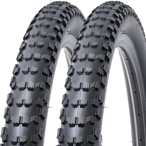 MetersGod 2Pc 29X2.10 - Neumático de bicicleta de 29 pulgadas, compatible con 54-622, bicicleta de montaña, bicicleta de carretera, 29 x 2,10, 29 x 2,125, plegable