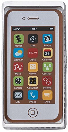 Schokoladen Smartphone weiss, 40g