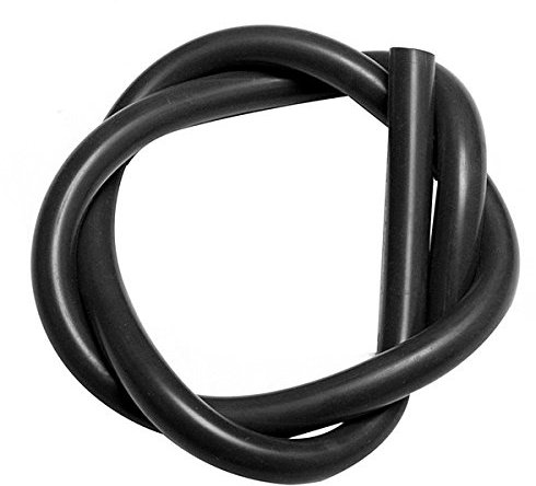 EsportsMJJ 1 M Silikon Schlauch Innen Durchmesser 16 mm - Schwarz