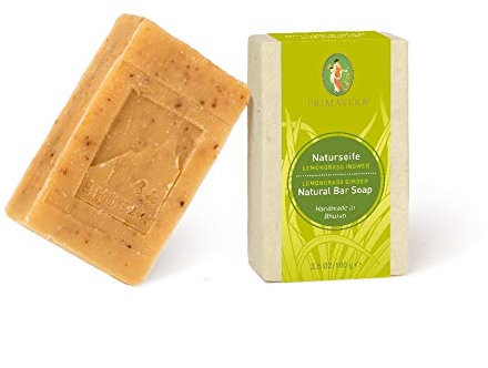 PRIMAVERA Display Naturseife Lemongrass Ingwer 6x 100g