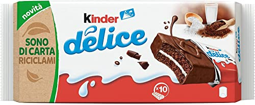 60x Kinder Ferrero Delice kekse Kuchen schoko riegel schokolade Kakao milch 42g