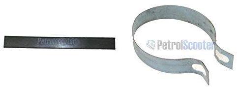 Pit Dirt Bike Round Muffler EXHAUST CLAMP HANGER 110cc 125cc 140cc 83mm Diameter