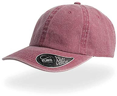 Atlantis Digg Pigment Dyed 6 Panel Cap (burgundy)