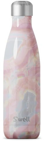 S'well Unisex's Geode Rose Stainless Steel Water Bottle, 500ml