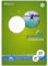 Staufen Green Heft - DIN A4, Lineatur 27 (9mm liniert mit Randlinien), 16 Blatt, premiumweißes 90g/m² Recyclingpapier, runde Ecken verhindern „Eselsohren“, 1 Stück