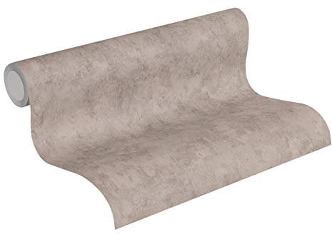 A.S. Création Livingwalls Vliestapete Metropolitan Stories Francesca Milano Tapete in Vintage Optik 10,05 m x 0,53 m beige grau Made in Germany 369243 36924-3
