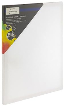 Art Sensations AR1003/GE Nassau Fine Art Canvas 30 x 40 cm, White, Normal