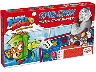 Superzings 22510002 Spielbox mit 2 seltenen Silberfiguren