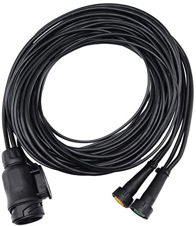 Aspöck Original Kabelbaum Kabelsatz 13pol 5m Bajonettanschluß 5 polig 2 x Abgang 3m