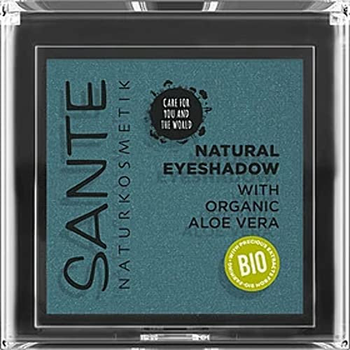 SANTE Naturkosmetik Natural Eyeshadow 03 Nightsky Navy, Lidschatten Matte Farbnuance, Bio-Extrakte, Vegan, 1, 8g