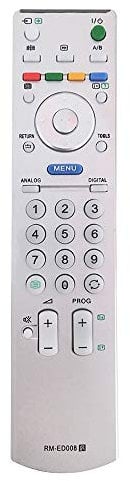 New Replacement Sony Remote Control For TV RM-ED008 Sony bravia remote control SMART LCD LED TV KDL-46W2000 KDL-32P2530 KDL-46S2530 KDL-20S2020U KDL-40U2520 - NO SETUP REQUIRED