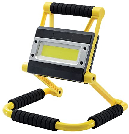 Draper 99707 20 W COB LED Wiederaufladbare Klappbare Arbeitsleuchte und Power Bank