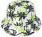 ZLYC Unisex Bucket Fischerhut, Grüne Palme, One Size