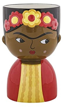 VILLA ALTACHIARA Cache-pot porte-plantes en céramique rouge