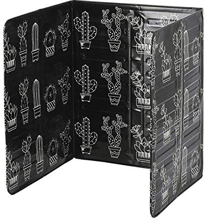 DERCLIVE Barrera de aceite de aluminio antisalpicaduras, aislamiento térmico, para cocina, freír