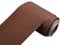 NB Self Adhesive Solid Color Frosted Wallpaper Border Stick Waterproof Wall Border Easy to Apply Kitchen Bathroom Tiles Sticker 4 x 196inch (Brown)