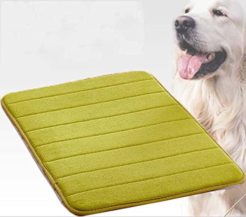Danchen Hundebett, Katzenmatte, waschbar, weich, dünn, Schaumstoff, Haustierbetten, Hundehütte, orthopädisches Hundekissen, Polsterung, rutschfest, 100 x 60 cm