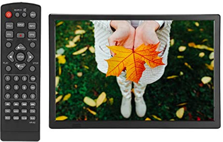 Televisor digital de 16 pulgadas, mini televisor portátil 1280 x 800 16:09 LED portátil digital analógico TV con batería grande de 1800 mAh para camping, cocina, dormitorio, caravana
