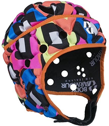 Body Armour NZ Ventilator Adults Rugby Headguard Allsorts - S