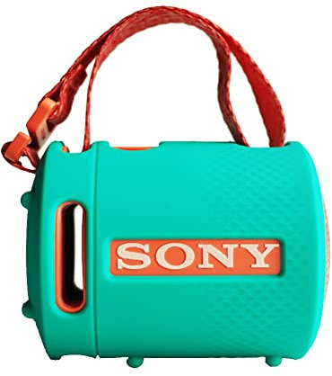 Silicone Case Cover for Sony SRS XB13 Extra BASS Wireless Portable Compact Speaker, Protective Skin Sleeve Shell with Standing Feet for Sony SRS-XB13 Speaker Accessories (Green)