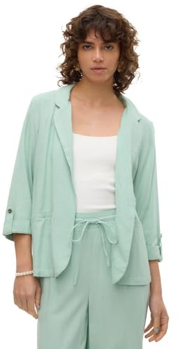 VMJESMILO 3/4 Blazer Ample WVN GA Noos, Silt Green, L