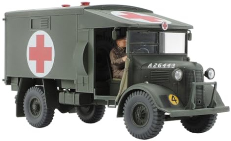 Tamiya 32605 1:48 Brit. 2to. 4x2 Krankenwagen - Modellbau, Plastik Bausatz, Militär Bausatz, Standmodellbau