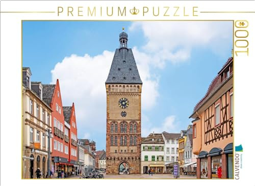 CALVENDO Puzzle Stadtturm Altpörtel | 1000 Teile Lege-Größe 64 x 48 cm Foto-Puzzle für glückliche Stunden