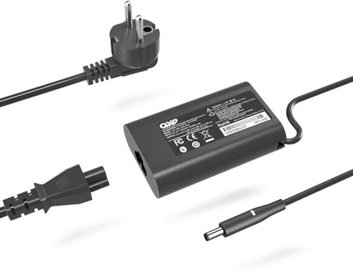 QYD Optiplex Mini PC Chargeur 65W Compatible avec Dell Optiplex 3020 3040 3046 3050 5050 7040 7050 9020 D3100 Docking Station Alimentation Adaptateur