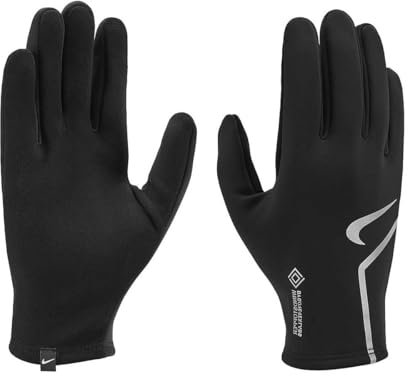 NIKE U Gore-TEX RG Unisex Laufhandschuhe in der Farbe Black/Black/Silver, Größe: XS, N.100.6796.082.XS