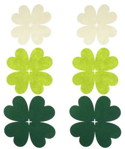 Juego de 6 para ollas y sartenes, diseño de Flores, Color Verde