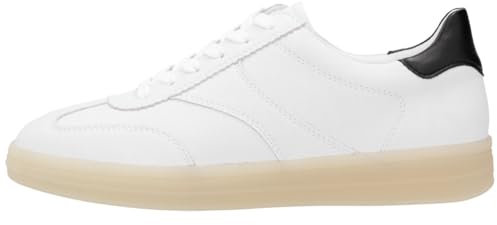 Remonte Damen D2C01 Sneaker Low, Weiss, 43 EU