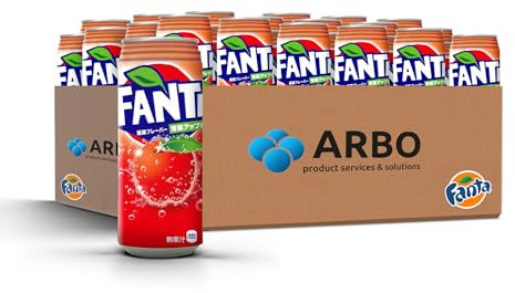 Fanta Red Sweet Apple 250ml Dosen 30er Pack - roter gereifter Apfel - Japan Edition - intensiver Apfelgeschmack mit feiner Kohlensäure versetzt - ArBo Living Quality