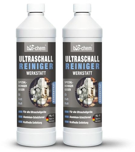 Bio-Chem - Nettoyant à ultrasons concentré 2L - Usage professionnel pour atelier, garage - Produit adapté pour carburateur et autres composants