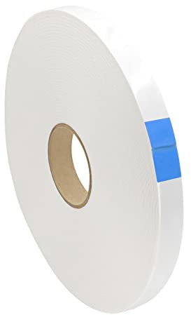 Kleberino Spiegelklebeband doppelseitig stark klebend | 1mm dick | Universal Montageklebeband | Industrieklebeband für Holz, Metall, Kunststoff ect (50mm x 50m)