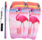 Wham-O Bodyboard 2er-Pack | Schwimmbrett für Strand & Schwimmbad | Leichtes Surfbrett Kinder | 94x46x10cm | Fiberclad-Beschichtung Phuzion-Kern | Inkl. Leash für sicheren Halt (Flamingo)