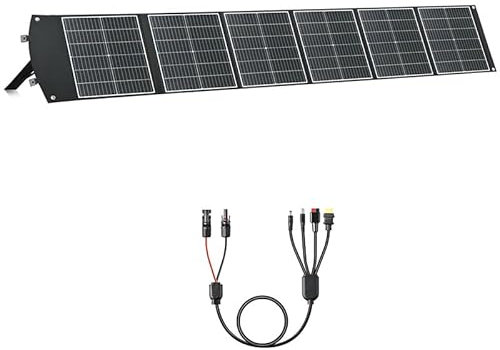 Panneau solaire pliable 200 W, compatibilité : module adaptateur d'alimentation DJI pour panneau solaire (MPPT),Power 2000, Power 1000 V2, Power 1000, Power 500