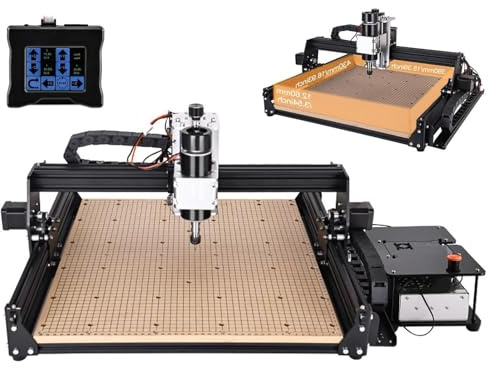 Desktop CNC Router Machine for Woodworking, Engraving, and Cutting