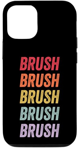 Brosse Coque pour iPhone 12/12 Pro