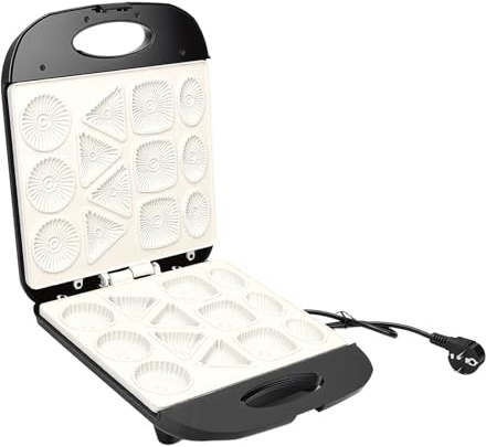 Stylebest Macchina Elettrica per Torte da 1400 W, Potente Macchina per la Colazione in Acciaio Inossidabile per Riunioni di Famiglia e Feste (Spina europea 220 V)