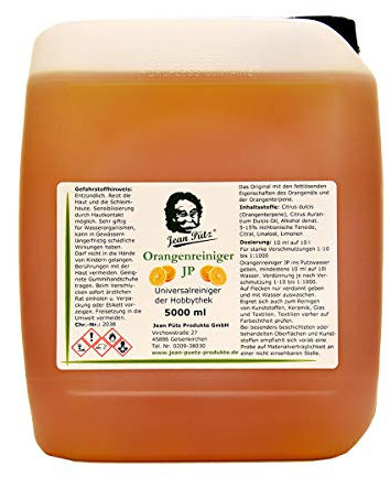Orangenreiniger Konzentrat aus Orangenöl 5 Liter von Jean Pütz Original