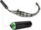 Pot d échappement Carenzi Moto Derbi 50 Senda 210687011 / Daemon Evo (bas) Neuf